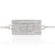 Tennis Court Bracelet w/Cubic Zirconia, 12x24mm Curved - studio-margaret