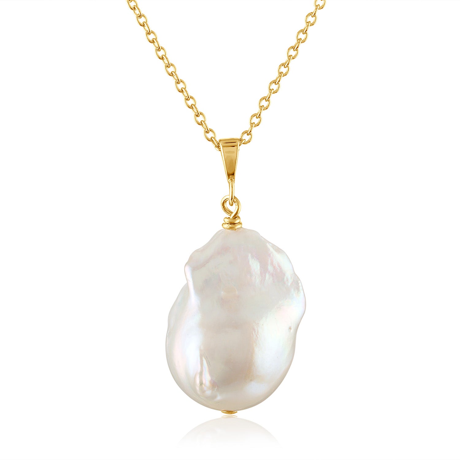 Baroque Pearl Pendants