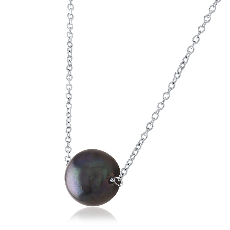 Black Pearl Necklace