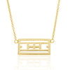 Calling the Lines Tennis Necklace