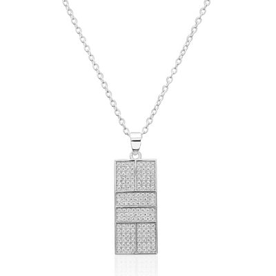 CZ Pickleball Court Pendant - studio-margaret