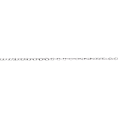 Individual Cable Chain 1.5mm, Rhodium Plated - studio-margaret