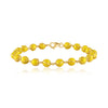 Enamel Tennis Balls Bracelet