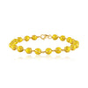 Enamel Tennis Balls Bracelet