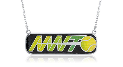 Enameled NWTO Logo Necklace