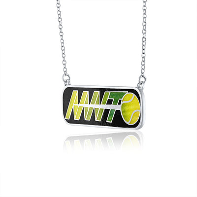 Enameled NWTO Logo Necklace