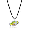 Glass Enamel Trigger Fish Pendant