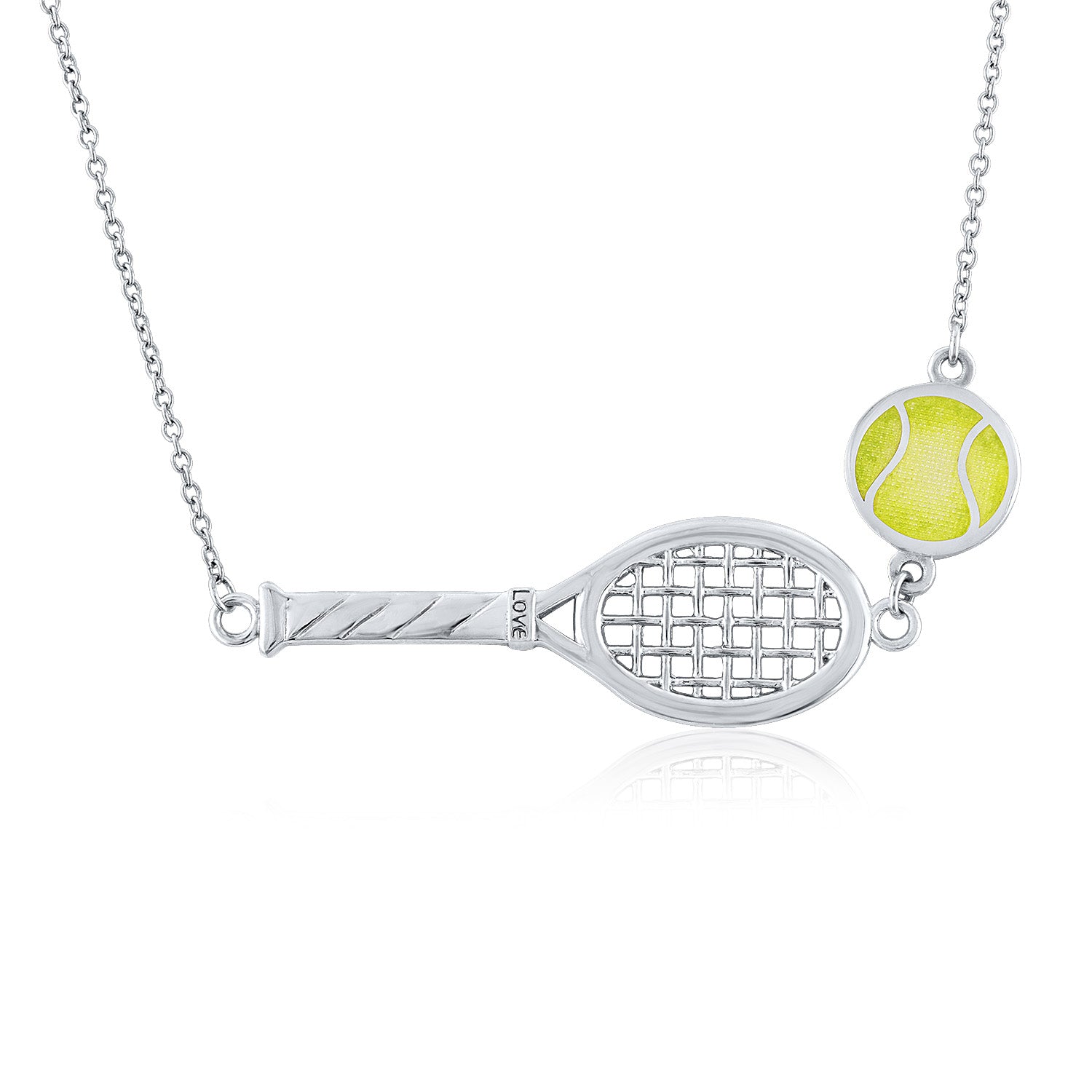 Love Racquet Necklace