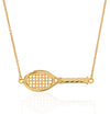 Love Racquet Necklace