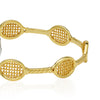 Love Racquet Bangle Bracelet