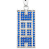 CZ Tennis Court Pendant Medium