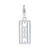 Calling the Lines Tennis Pendant and Charm