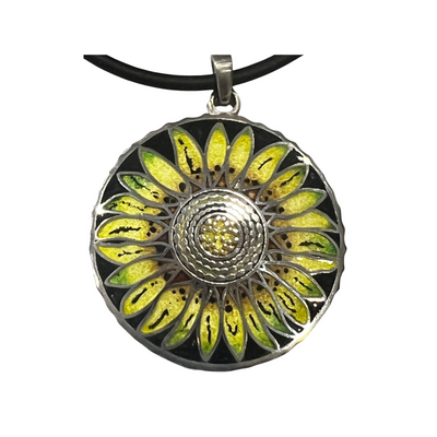 Enamel Limited Edition Flower Series Sunflower