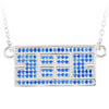 Tennis Court Necklace w/ CZ Stones (9 Colors) - studio-margaret