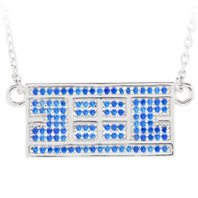 Tennis Court Necklace w/ CZ Stones (9 Colors) - studio-margaret