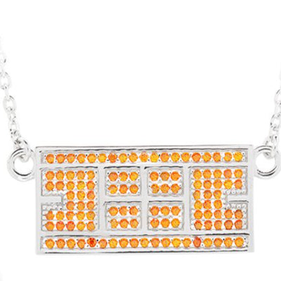 Tennis Court Necklace w/ CZ Stones (9 Colors) - studio-margaret