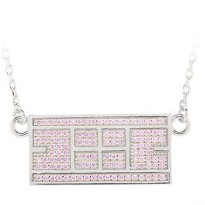 Tennis Court Necklace w/ CZ Stones (9 Colors) - studio-margaret