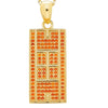 CZ Tennis Court Pendant Medium