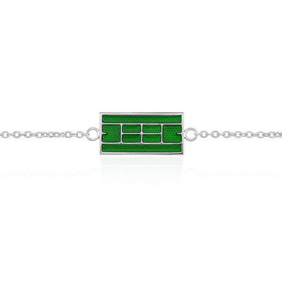 Enameled Tennis Court Bracelet (3 Colors) - studio-margaret