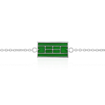 Enameled Tennis Court Anklet (3 Colors) - studio-margaret