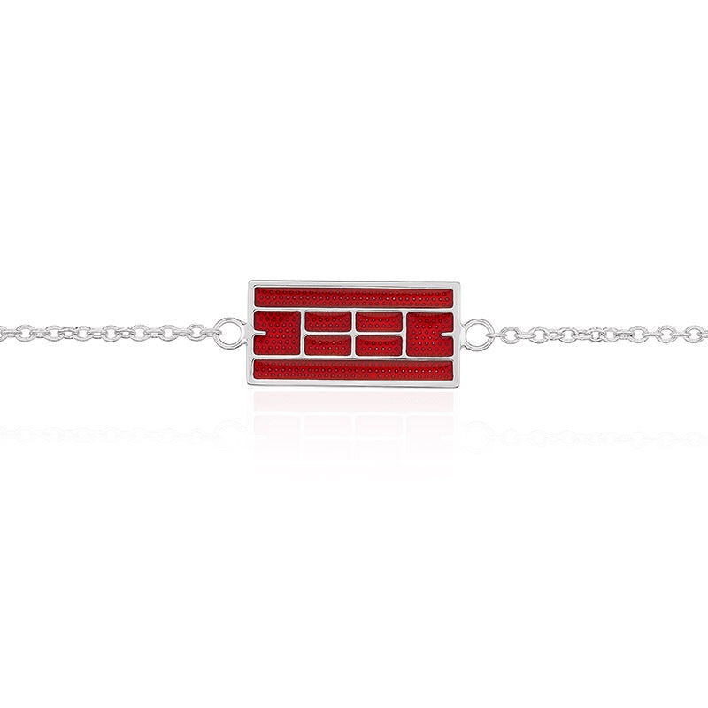 Enameled Tennis Court Bracelet (3 Colors) - studio-margaret