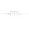 Calling The Lines Tennis Court Bracelet, 9x18mm - studio-margaret